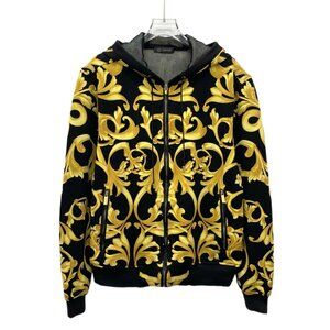 Versace black cotton jacket